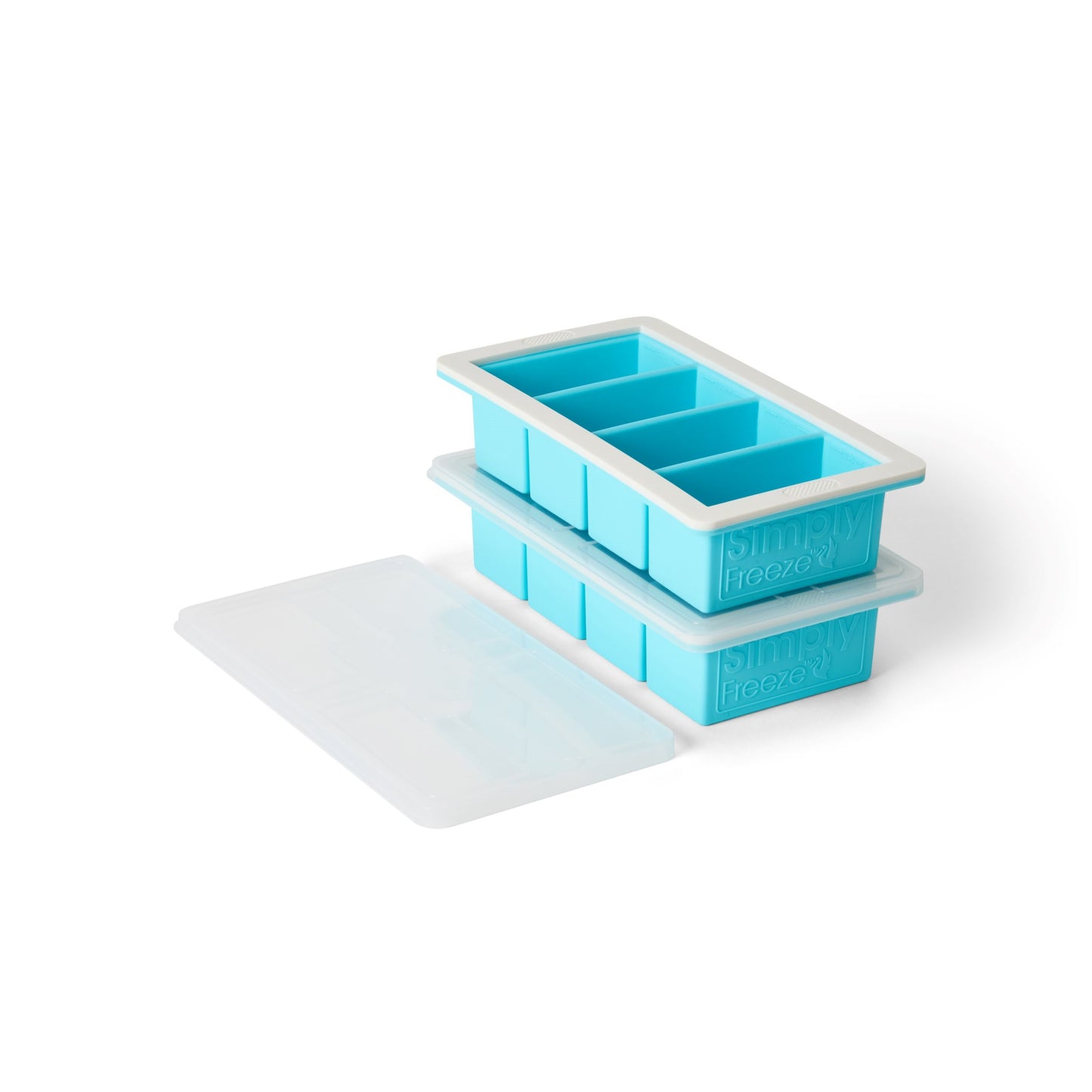 2 Pieces Freezer Tray 2,5DL Aqua