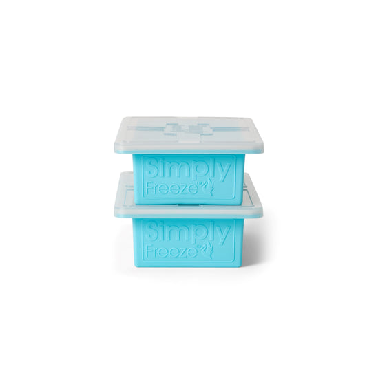 2 Pieces Freezer Tray 2,5DL Aqua